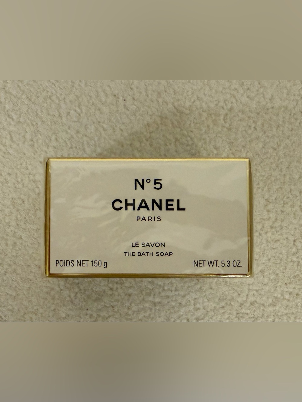 NWT! CHANEL No.5 Soap Bar
